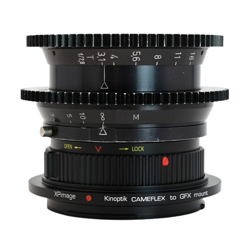 XPimage锁定版Cameflex镜头转接富士GFX转接环适用50S2 100S 50R - 图2