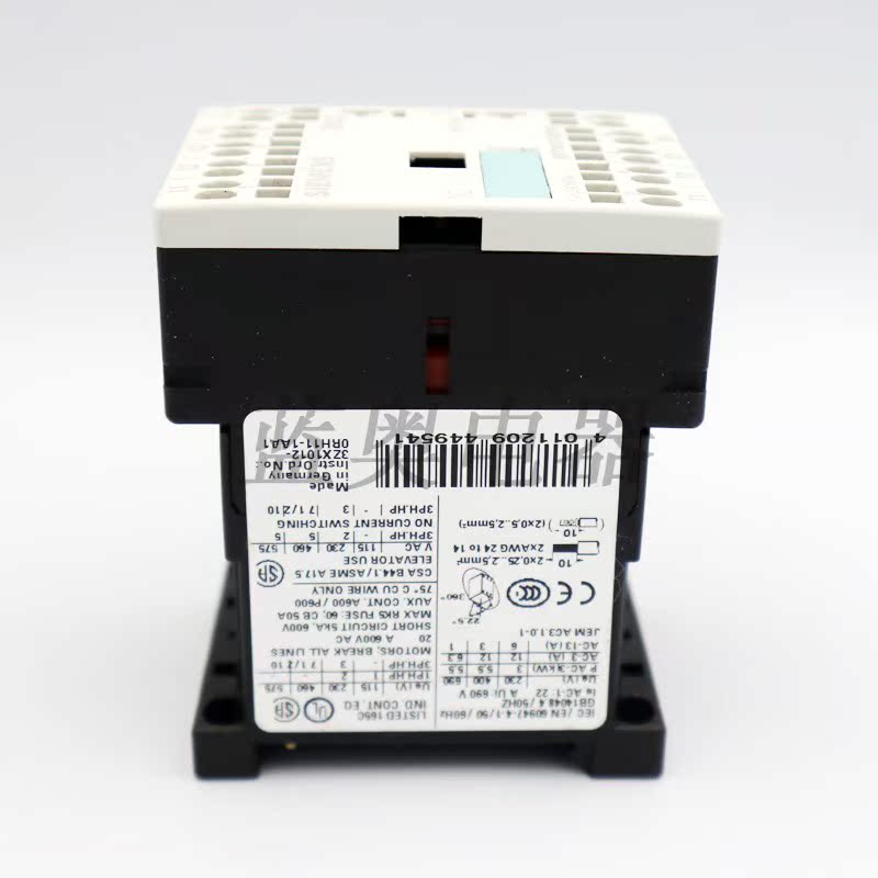 原装SIEMENS/西门子直流DC110V接触器3RT1017-2KF41 1BA41 1BB41 - 图1