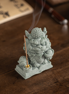 创意元宝在手一本万荔麒麟装饰品