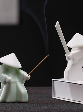 陶瓷茶玩简约现代茶桌侠客武士