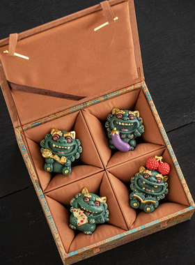 故宫文创招财狮爷摆件桌面装饰品