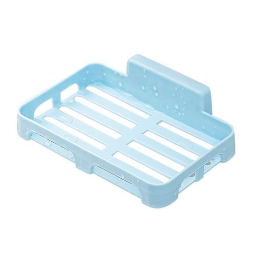 肥皂盒吸盘香皂盒沥水卫生间香皂架免打孔浴室厨房收纳置物架壁挂 - 图3