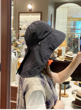 【颜值暴击】ca4 防风蝴蝶结遮阳帽 防晒