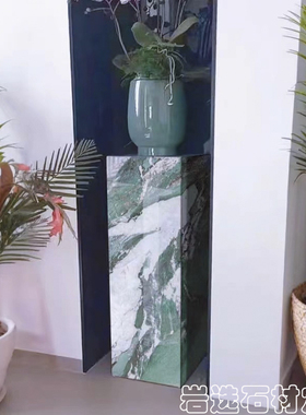 高档装饰摆件底座客厅玄关雕塑工艺品落地式展示台底座立柱