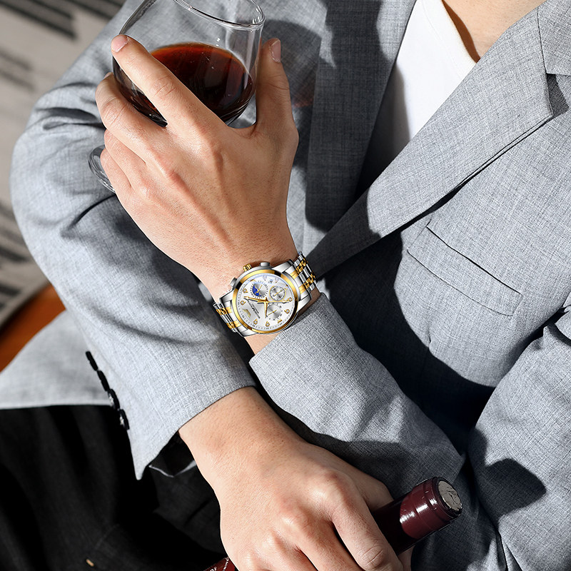 青少年男士正品十大学生潮流手表 乔治伯爵手表国产腕表