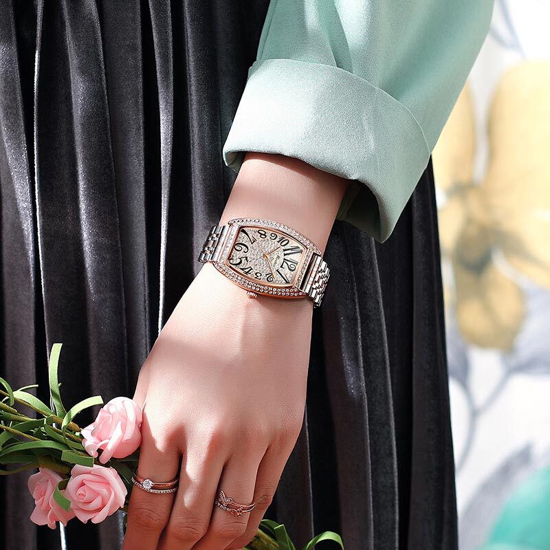 2020年新款女士气质轻奢小众石英表 乔治伯爵手表国产腕表