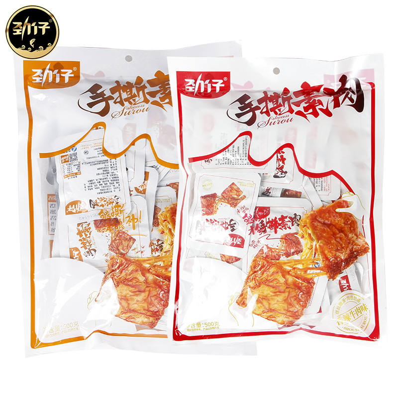 劲仔手撕素肉100礼包 点途食品素肉