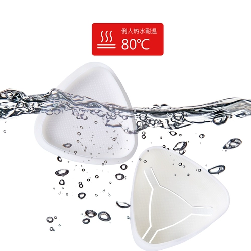 Япония импортированный треугольник рисовый шарик плесень творческий детский рисовый суши -суши любовь к питанию риса бенто