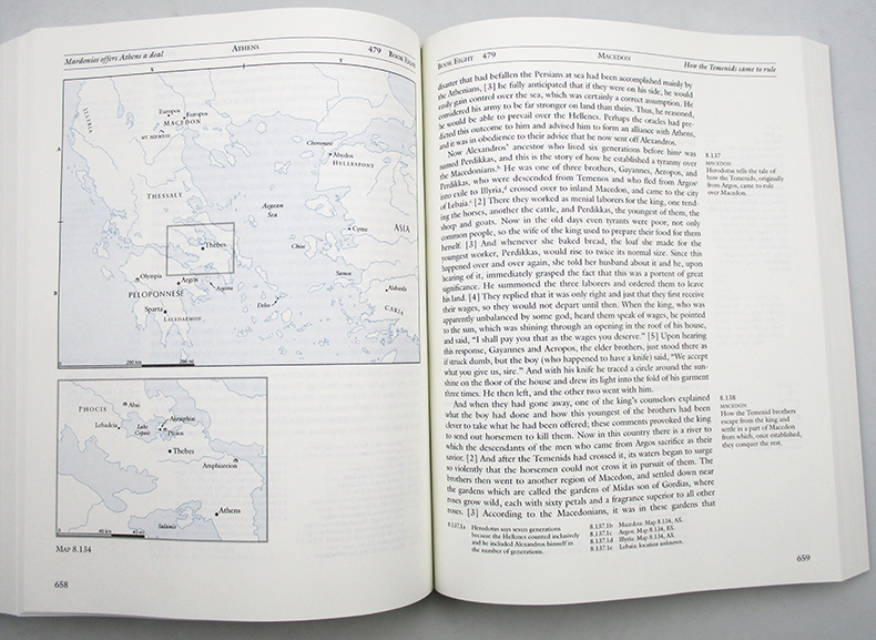 英文原版 The Landmark Herodotus: The Histories 里程碑系列 希罗多德 历史 英文版 注释详解 地标希罗多德