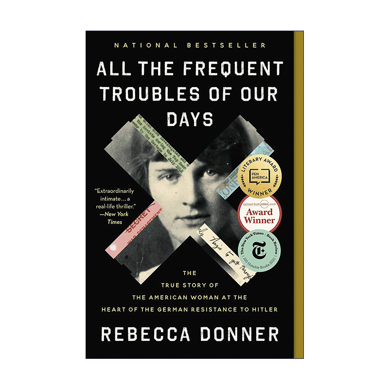 英文原版 All the Frequent Troubles of Our Days 我们生活中常见的烦恼 美国国家书评人协会奖 英文版 进口英语原版书籍
