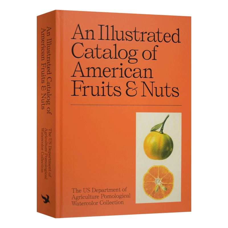 英文原版 An Illustrated Catalog of American Fruits and Nuts 美国水果与坚果图录 美国农业部果树水彩画收藏 英文版 进口书籍 - 图2