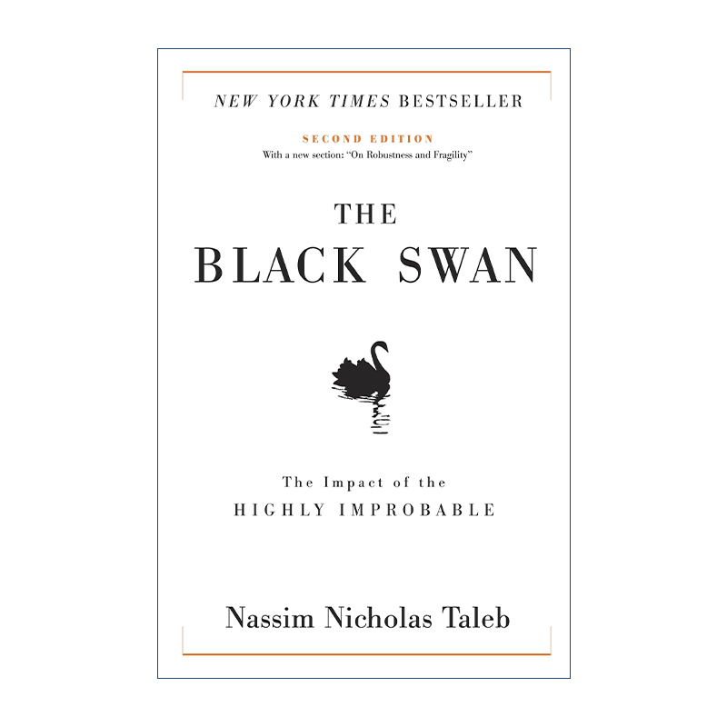 英文原版 The Black Swan黑天鹅如何应对不可预知的未来第二版 Nassim Nicholas Taleb精装英文版进口英语原版书籍-图0