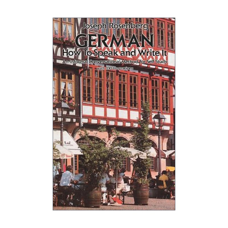German How to Speak and Write It 德语说写指南 英德双语版 Dover语言工具书