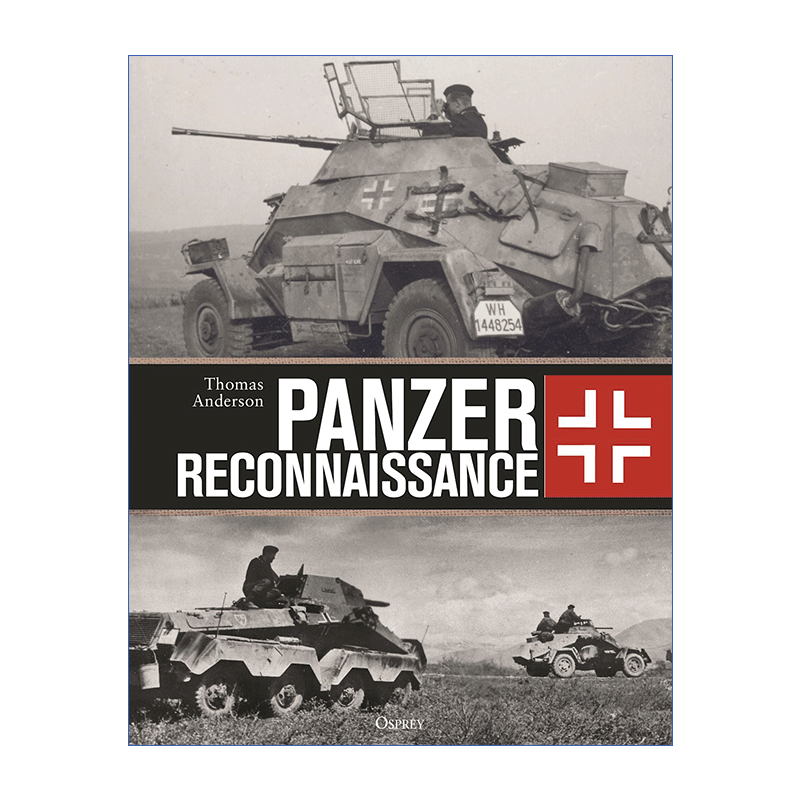 英文原版 Panzer Reconnaissance 二战德国侦查部队 精装 英文版 进口英语原版书籍 - 图0