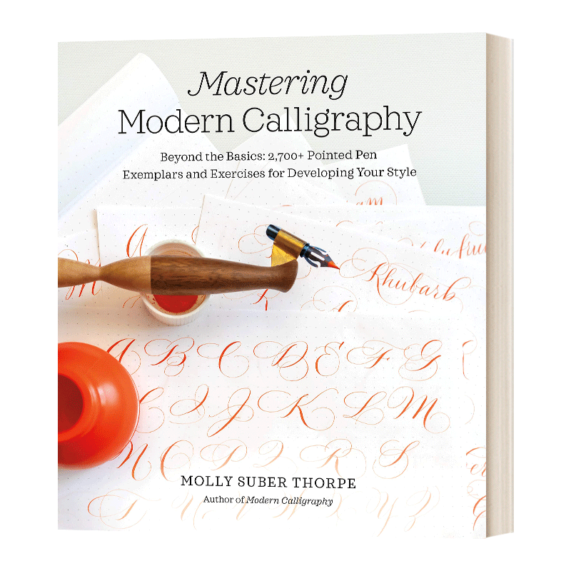 英文原版 Mastering Modern Calligraphy 掌握现代书法 进口艺术 英文版 进口英语原版书籍 - 图0