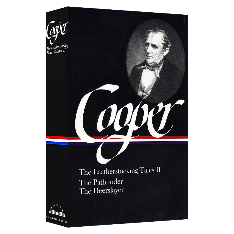 英文原版小说 James Fenimore Cooper 詹姆斯·费尼莫尔·库珀 皮袜子故事集2 精装 英文版 进口英语原版书籍