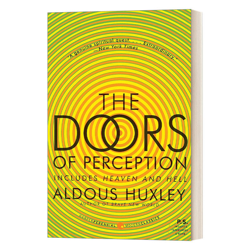 英文原版 The Doors of Perception and Heaven and Hell 知觉之门 天堂与地狱 赫胥黎异质三部曲 英文版 进口英语原版书籍 - 图0