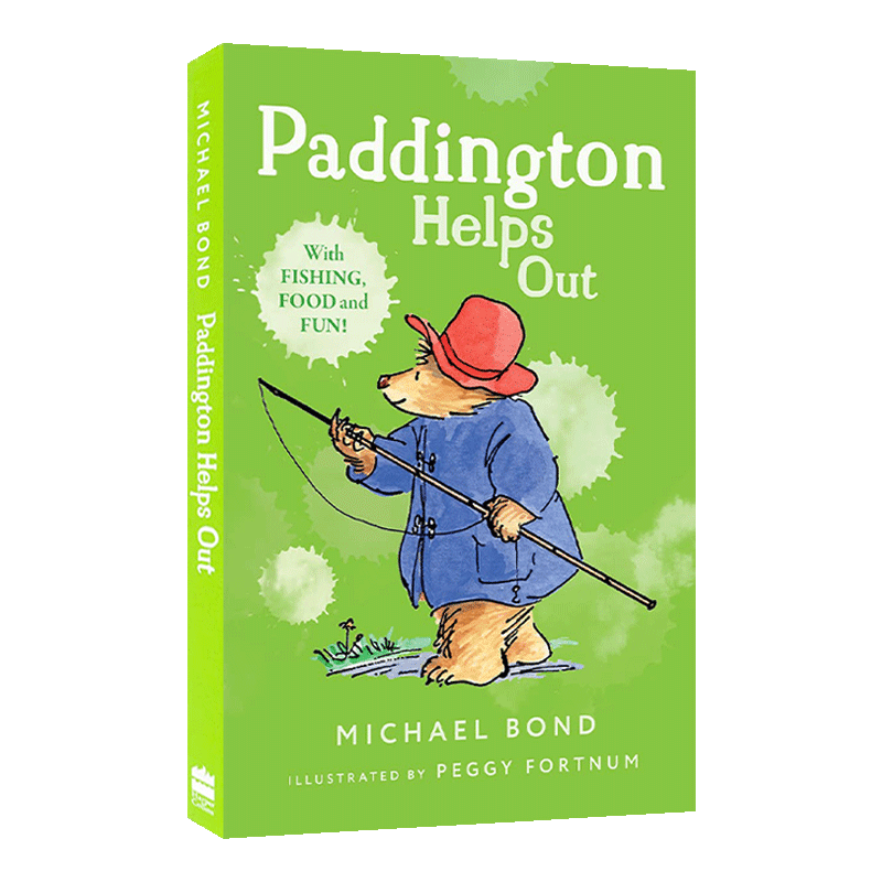 英文原版 Paddington Helps Out 帕丁顿熊帮大忙 插画故事书 英文版 进口英语原版书籍 - 图0