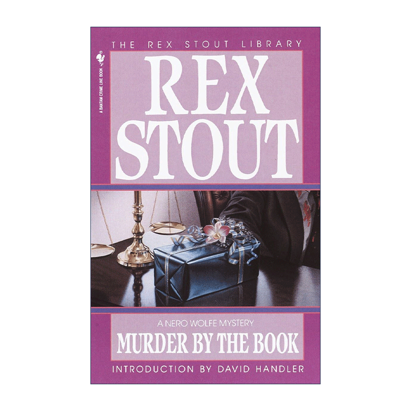 英文原版 Murder By the Book Nero Wolfe 被书谋杀 Rex Stout雷克斯·斯托特 英文版 进口英语原版书籍 - 图0