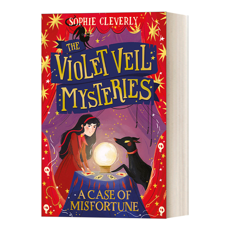 英文原版 The Violet Veil Mysteries —A Case of Misfortune 维奥莱特·维尔 预言迷案 英文版 进口英语原版书籍 - 图0
