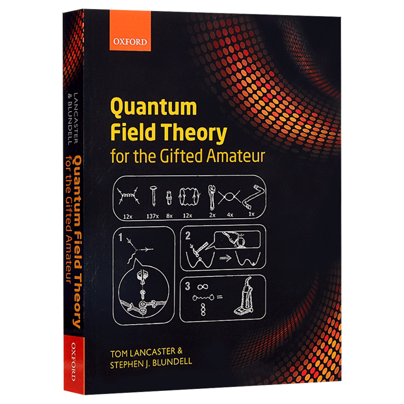 英文原版 Quantum Field Theory for the Gifted Amateur为业余天才者打造的量子场论 - 图0