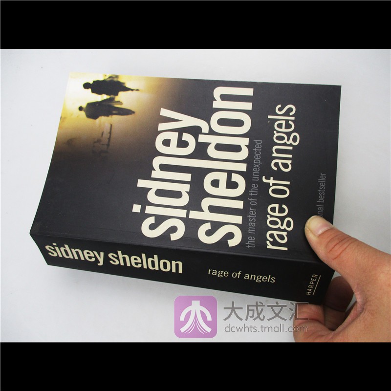 Rage of Angels英文原版小说天使的愤怒谋略大师西德尼谢尔顿 Sidney Sheldon奥斯卡奖托尼奖爱伦坡奖英语书籍-图1