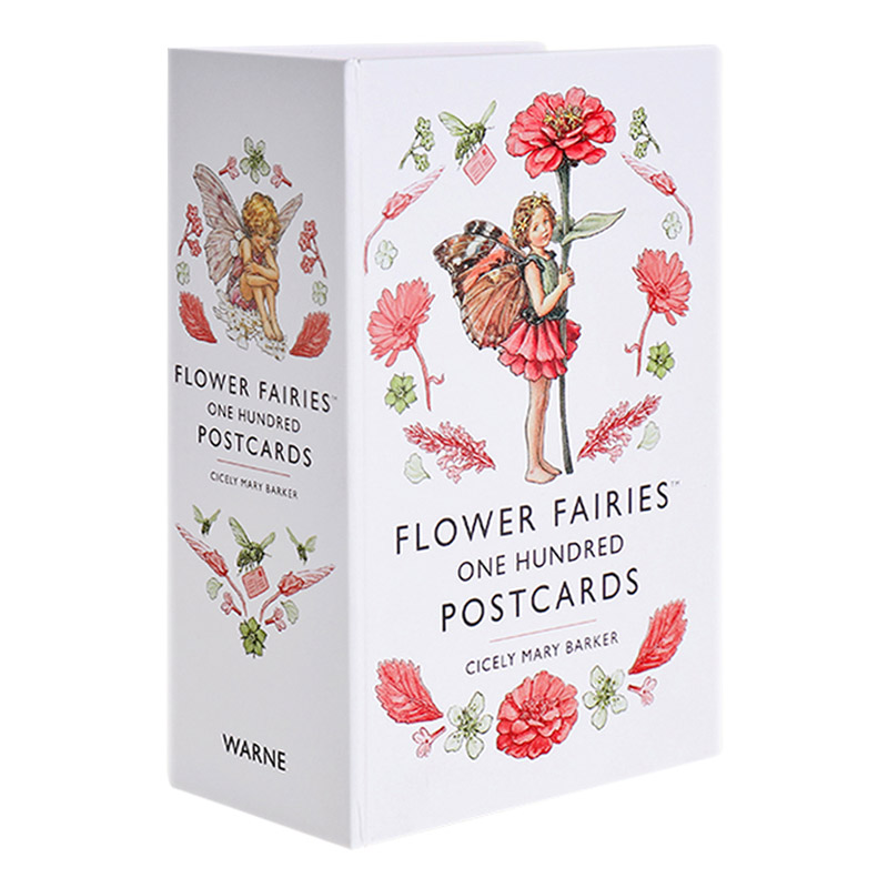 花仙子明信片100张 英文原版 Flower Fairies One Hundred Postcards 手绘明信片 花精灵 周边 英文版进口英语书籍 - 图0