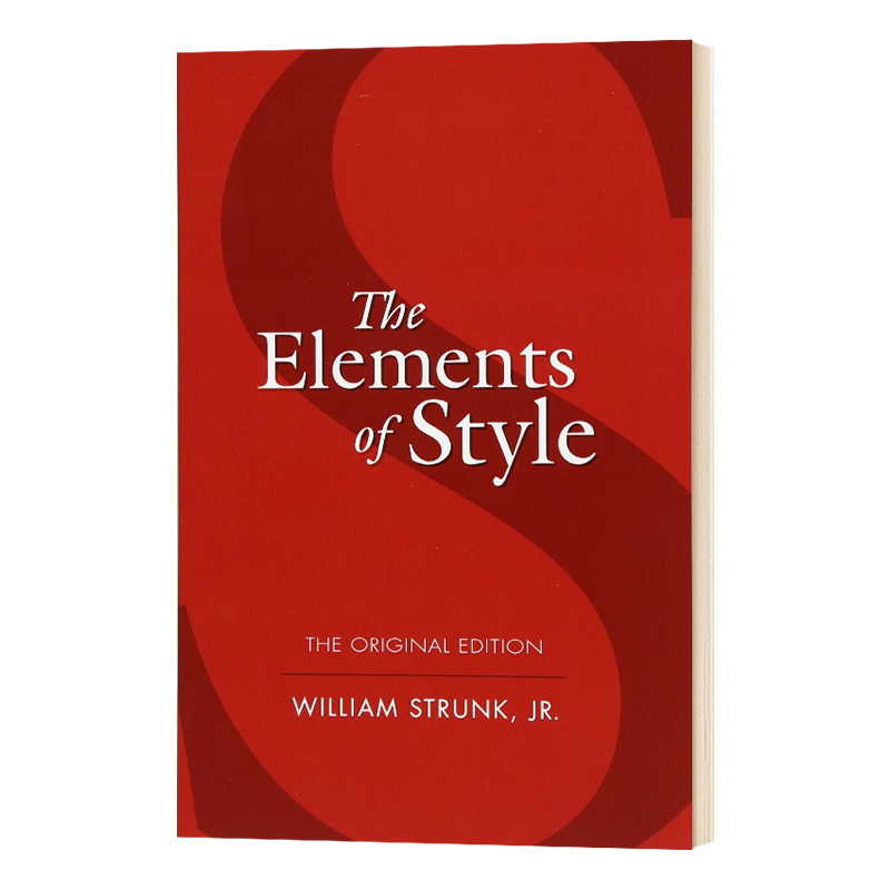 风格的要素 原始版 英文原版 The Elements of Style Dover Language Guides 经典写作指南 英文版进口英语工具书 - 图0