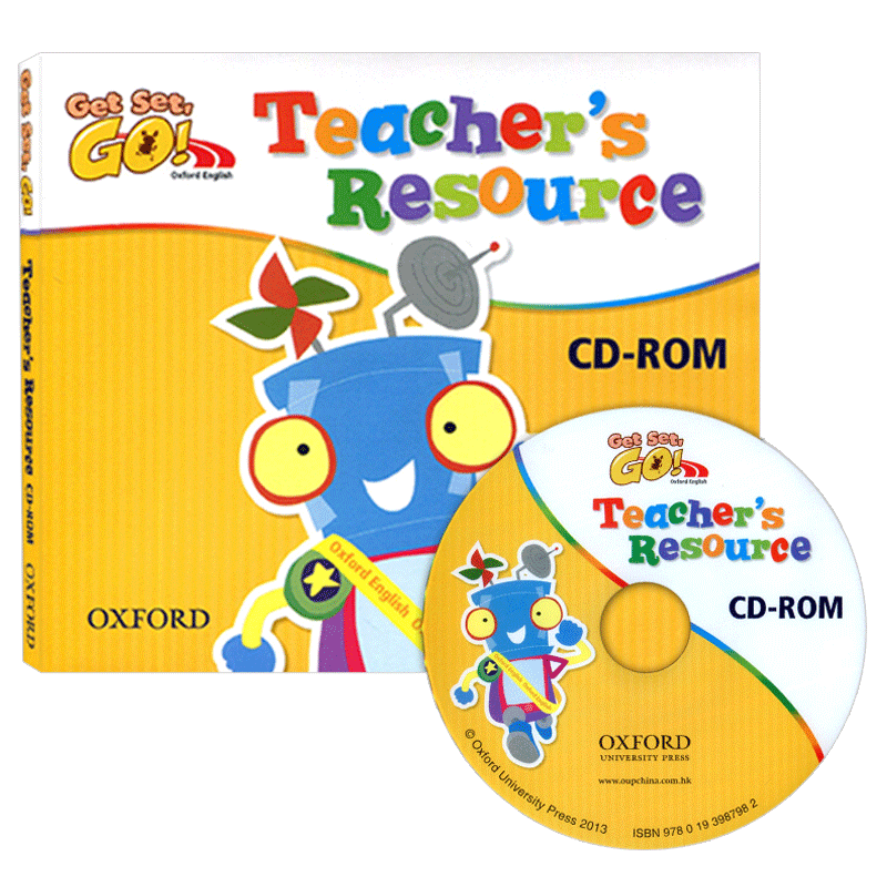 Get Set Go Teacher’s Resource 英文原版小学教辅书 牛津幼儿英语教学软件 教师资源 英文版 进口英语书籍 - 图1