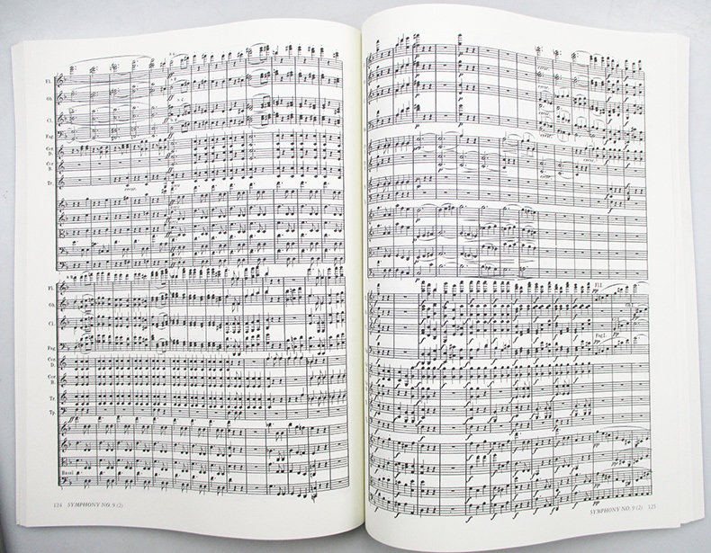 英文原版 Symphonies Nos. 8 and 9 in Full Score 贝多芬第八 九号交响曲全谱 英文版 进口英语原版书籍