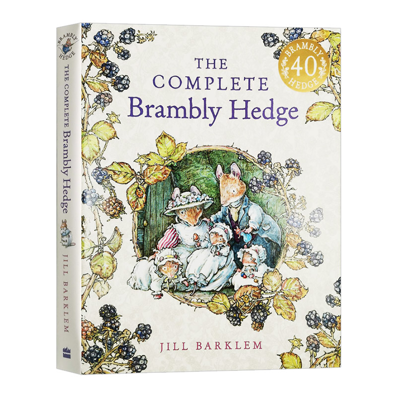 The Complete Brambly Hedge 英文原版绘本 野蔷薇村的故事套装 集8个故事 精装 英文版儿童图书 - 图2