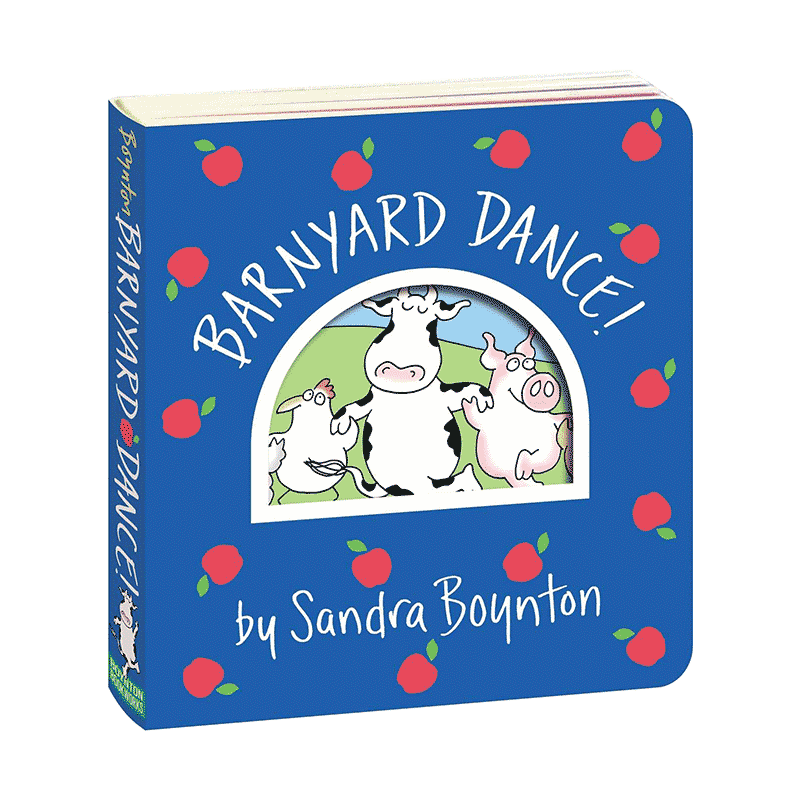 英文原版 Barnyard Dance! ! 谷仓舞蹈 纸板书 Sandra Boynton 桑德拉·博因顿 英文版 进口英语原版书籍 - 图0