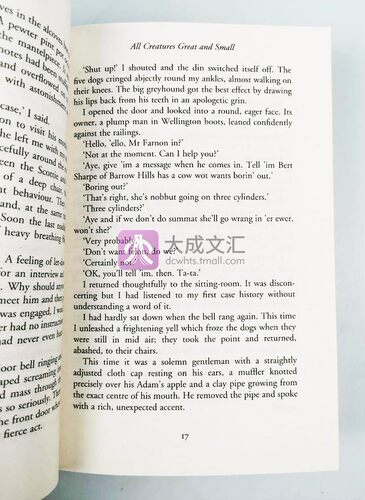 英文原版 万物既伟大又渺小 All Creatures Great and Small - 图1