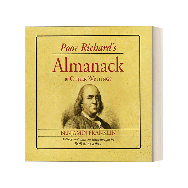 英文原版 Poor Richard's Almanack and Other Writings  富兰克林 可怜的理查年鉴和其他著作 英文版 进口英语原版书籍 - 图0