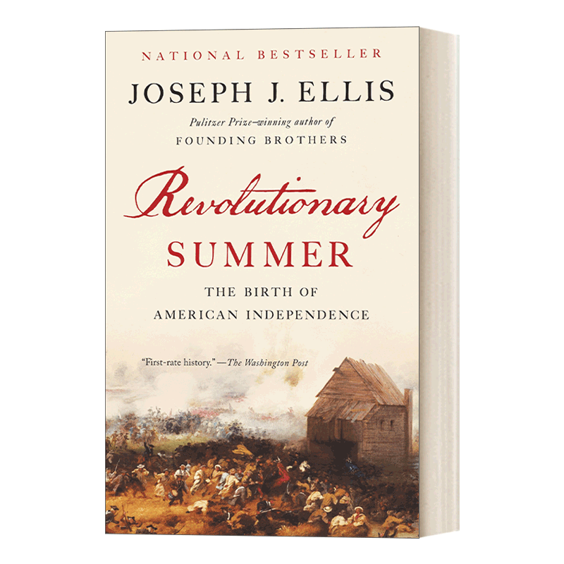 英文原版 Revolutionary Summer 革命之夏 美国独立的起源 历史 Joseph J. Ellis 英文版 进口英语原版书籍 - 图0