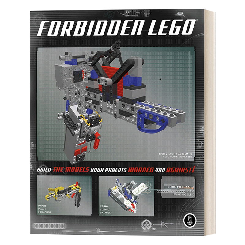 英文原版 Forbidden Lego 被禁止的乐高 手工拼接 制作 模型 英文版 进口英语原版书籍