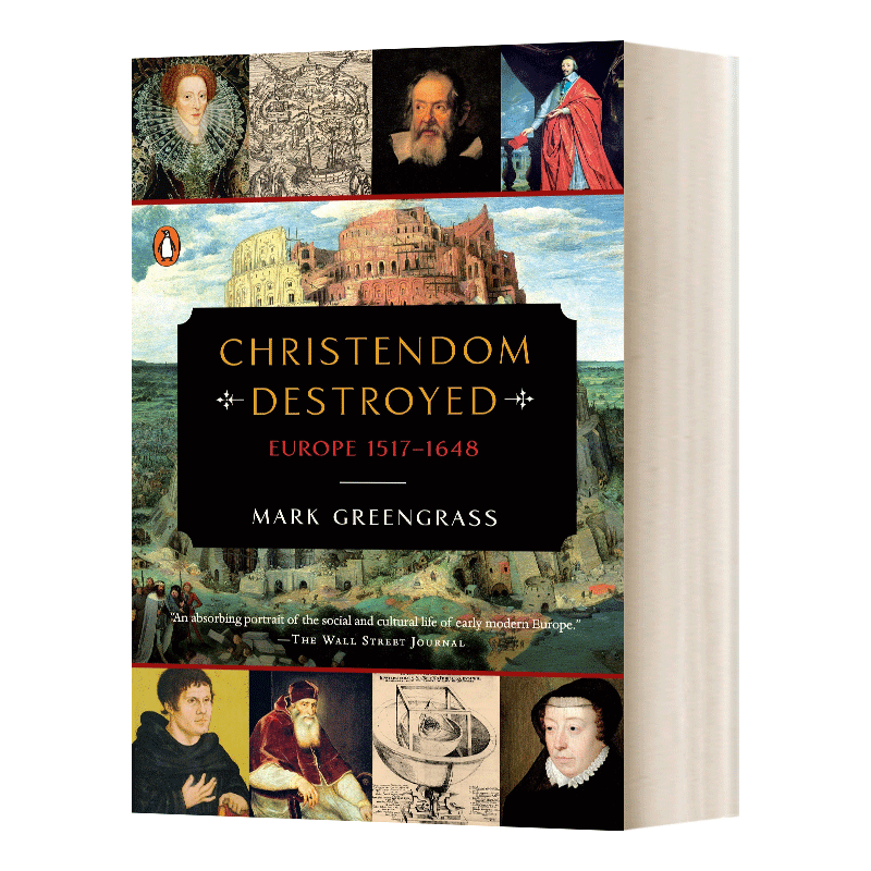 英文原版 Christendom Destroyed 企鹅欧洲史 欧洲的巨变 Europe 1517-1648 英文版 进口英语原版书籍