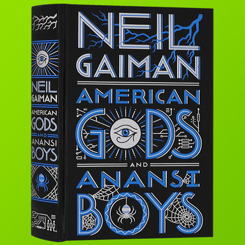 精装 American Gods Anansi Boys 英文原版小说 美国众神 蜘蛛男孩 进口原版英语书 Neil Gaiman 尼尔盖曼 英文版 - 图0