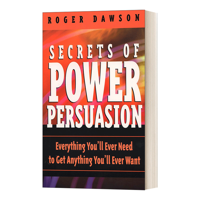 英文原版 Secrets of Power Persuasion 说服力的秘密 你想得到你想要的一切所需之物 英文版 进口英语原版书籍 - 图0