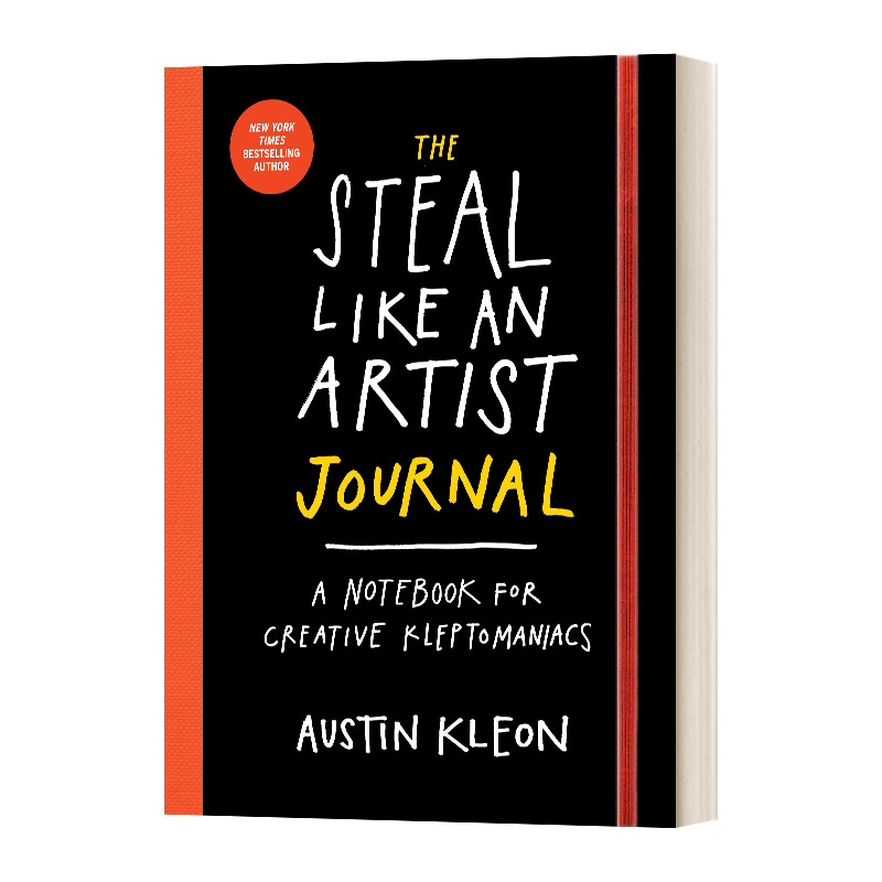 英文原版 The Steal Like an Artist Journal偷师学艺创意笔记本平装 Austin Kleon英文版进口英语原版书籍-图0