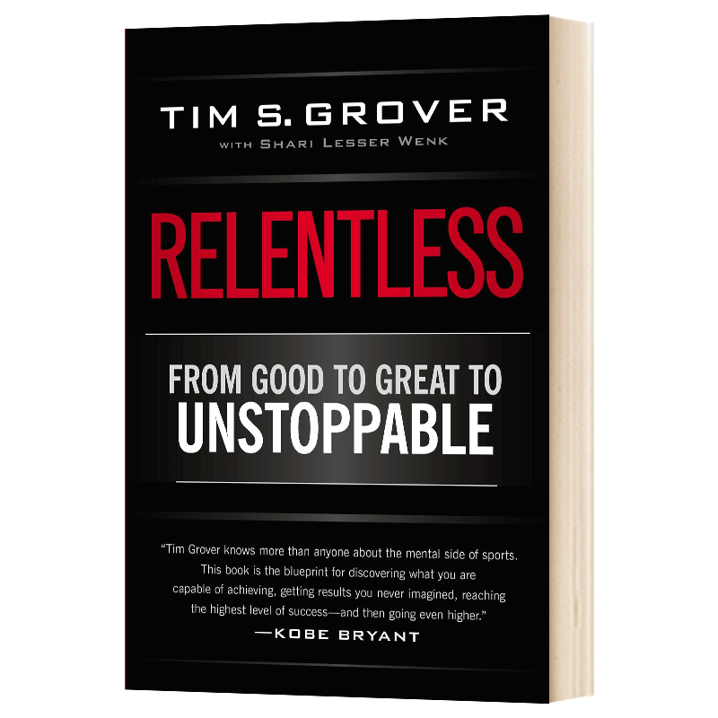 野蛮进化 乔丹 科比御用训练师潜能心理学 英文原版 Relentless From Good to Great to Unstoppable 英文版进口英语书籍 - 图0
