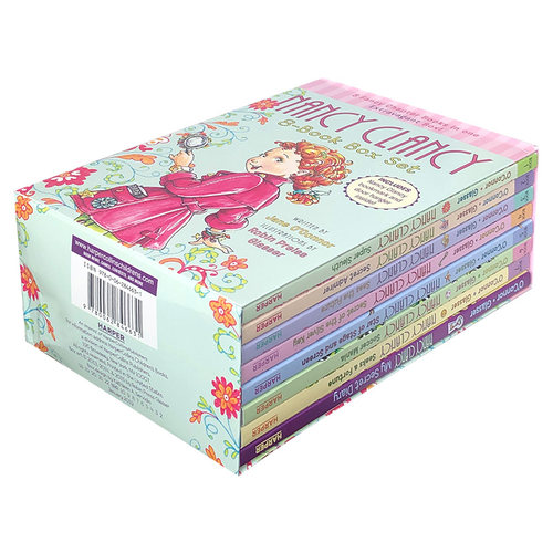英文原版绘本 漂亮的南希8册故事集 Fancy Nancy 8-Book Box Set 小俏妞希希 Nancy Clancy 儿童英语初级章节桥梁书汪培珽第一阶段 - 图3