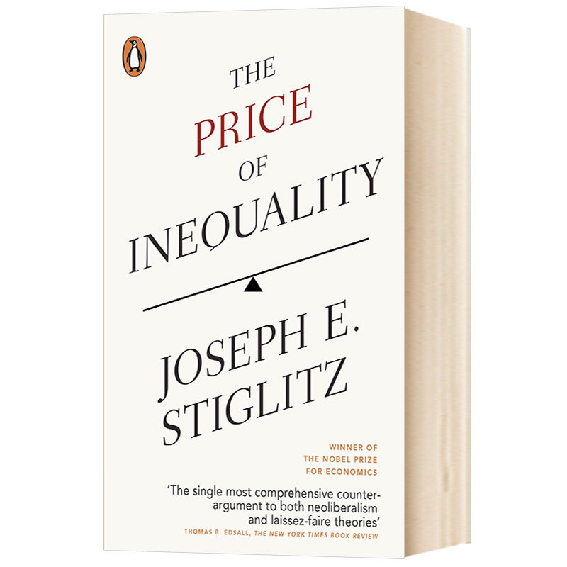 不平等的代价 英文原版 The Price of Inequality 诺贝尔经济学奖得主力作 颠覆你的制度幻觉 斯蒂格利茨 全英文版进口英语书籍