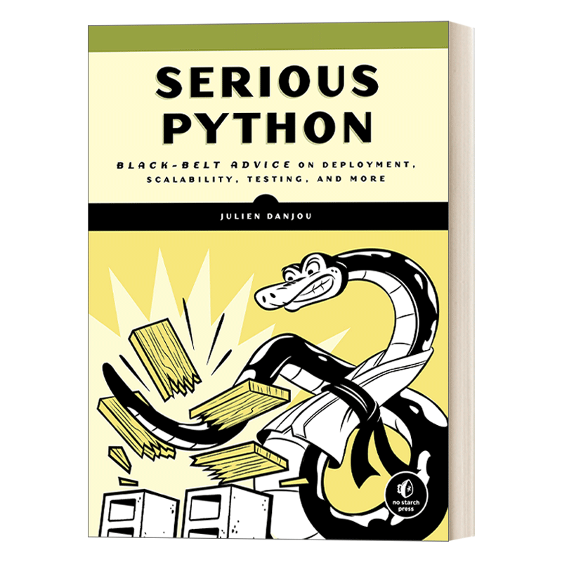 英文原版 Serious Python 严肃的Python 关于部署 可扩展性 测试等的专业建议 计算机 编程 Julien Danjou 英文版 进口英语原版书