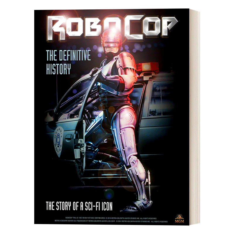 英文原版 RoboCop The Definitive History机械战警电影艺术设定集精装英文版进口英语原版书籍-图0