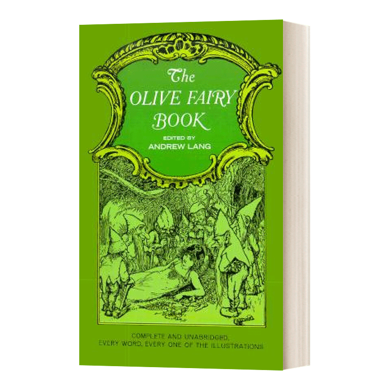英文原版 The Olive Fairy Book 朗格橄榄色童话 安德鲁 朗格 Andrew Lang 英文版 进口英语原版书籍儿童图书