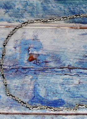 K21个性时尚机械款316钛钢项链hiphop潮酷欧美嘻哈卫衣链子