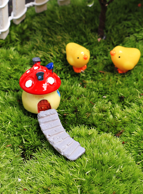 小型台阶多肉花盆栽装饰品微景观小摆件 鱼缸DIY造景可爱玩具配件