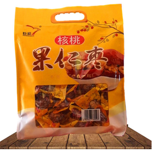 巨鹰果仁枣500g陕西特产零食榆林枣夹核桃仁夹大枣子独立包装食品 - 图3