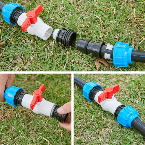 Luyang Dongsheng с блокируемыми пряжками Внутренний зубной переключатель, непосредственно подключенные к трем ссылкам из трех ссылок 20-63pe трубы ирригационные аксессуары для воды